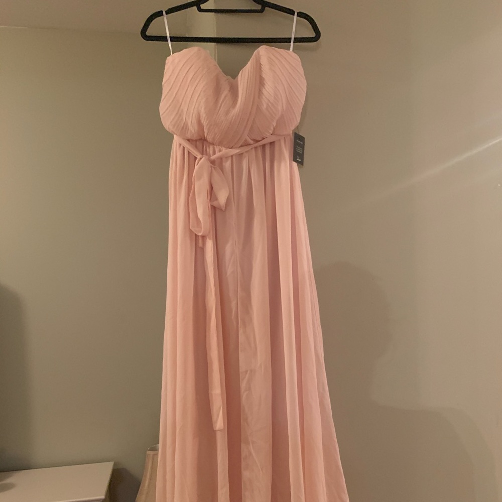 BRIDESMAID STRAPLESS MAXI DRESS FROM LULUS.COM
